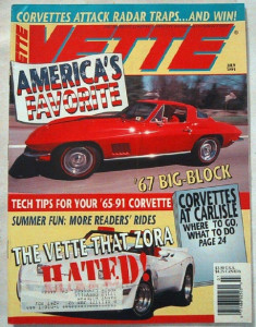 VETTE 1991 JULY - POMONA VALLEY, L-71, SEBRING